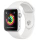 Apple Watch Series 3 GPS 42mm Silver Aluminium Case with White Sport Band (MTF22) - , , 