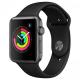 Apple Watch Series 3 GPS 38mm Space Gray with Black Sport Band (MTF02) - , , 