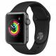 Apple Watch Series 3 GPS 42mm Space Gray with Black Sport Band (MTF32) - , , 