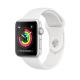 Apple Watch Series 3 GPS 38mm Silver Aluminum w. White Sport band (MTEY2) - , , 